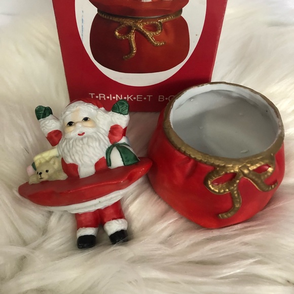 Santa Claus Trinket Box - Picture 3 of 4